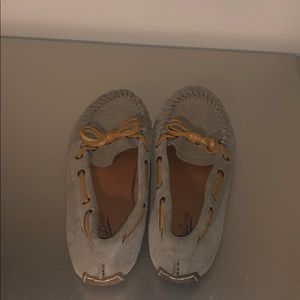 Lucky Brand Moccasins Gray